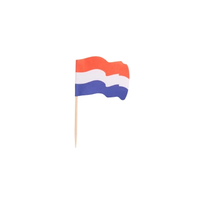 Vlagprikker - Nederland - Wapperend - Hout - 65mm