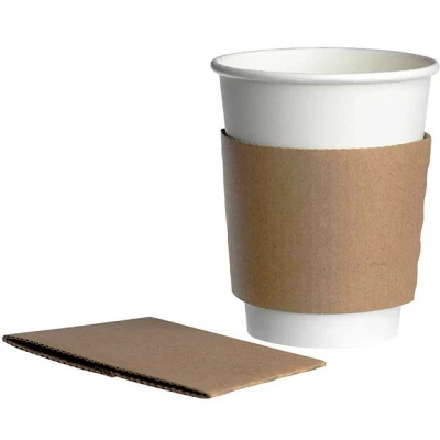 Sleeve voor Koffiebeker - 12/16oz - Karton