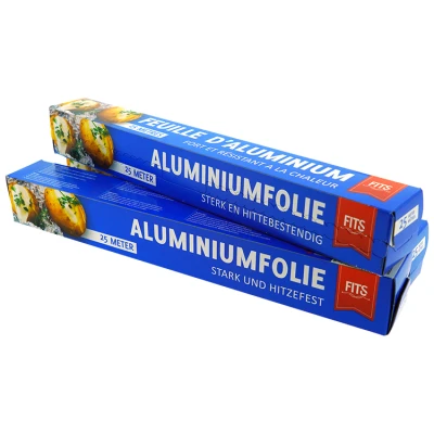 Aluminiumfolie - 11mu - in Cutterbox - 30cm x 25m
